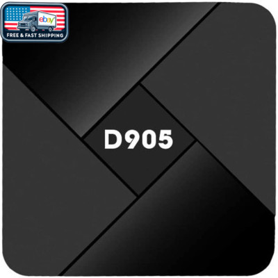 D905 Android 9.0 4K TV Box Amlogic S905 Quad Core 64-Bit Media Player Wifi HDMI