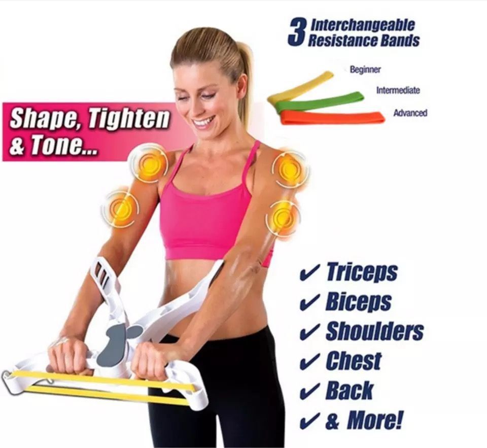 Wonder Arms Attrezzo Tonifica Muscoli Braccia Bicipiti Tricipiti Spalle val
