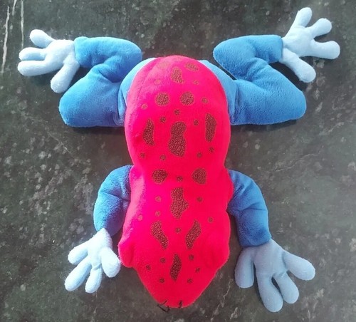 Ripley’s Believe It Or Not Aquarium Poison Dart FROG Plush Stuffed Animal 10