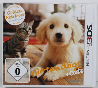 Nintendogs + Cats: Golden Retriever & neue Freunde (Nintendo 3DS, 2011)