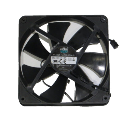 Cooler Master MasterFan A14025-12CB-3BN-F1 140mm Silent PC Fan 2000rpm 12V 0.18A