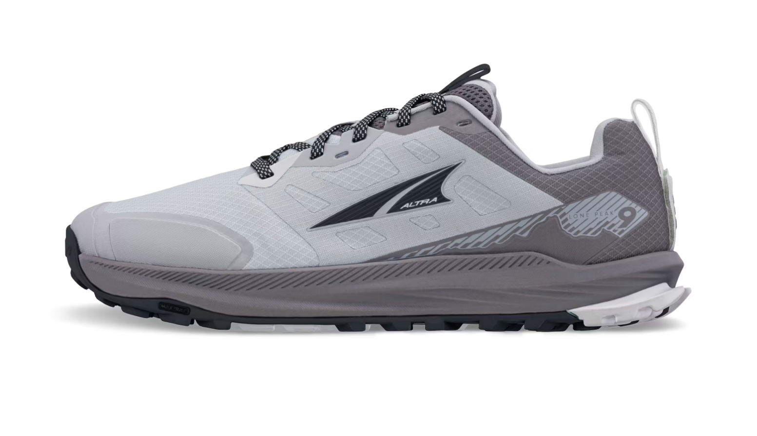 Altra Lone Peak 9 Gray Trail Shoes