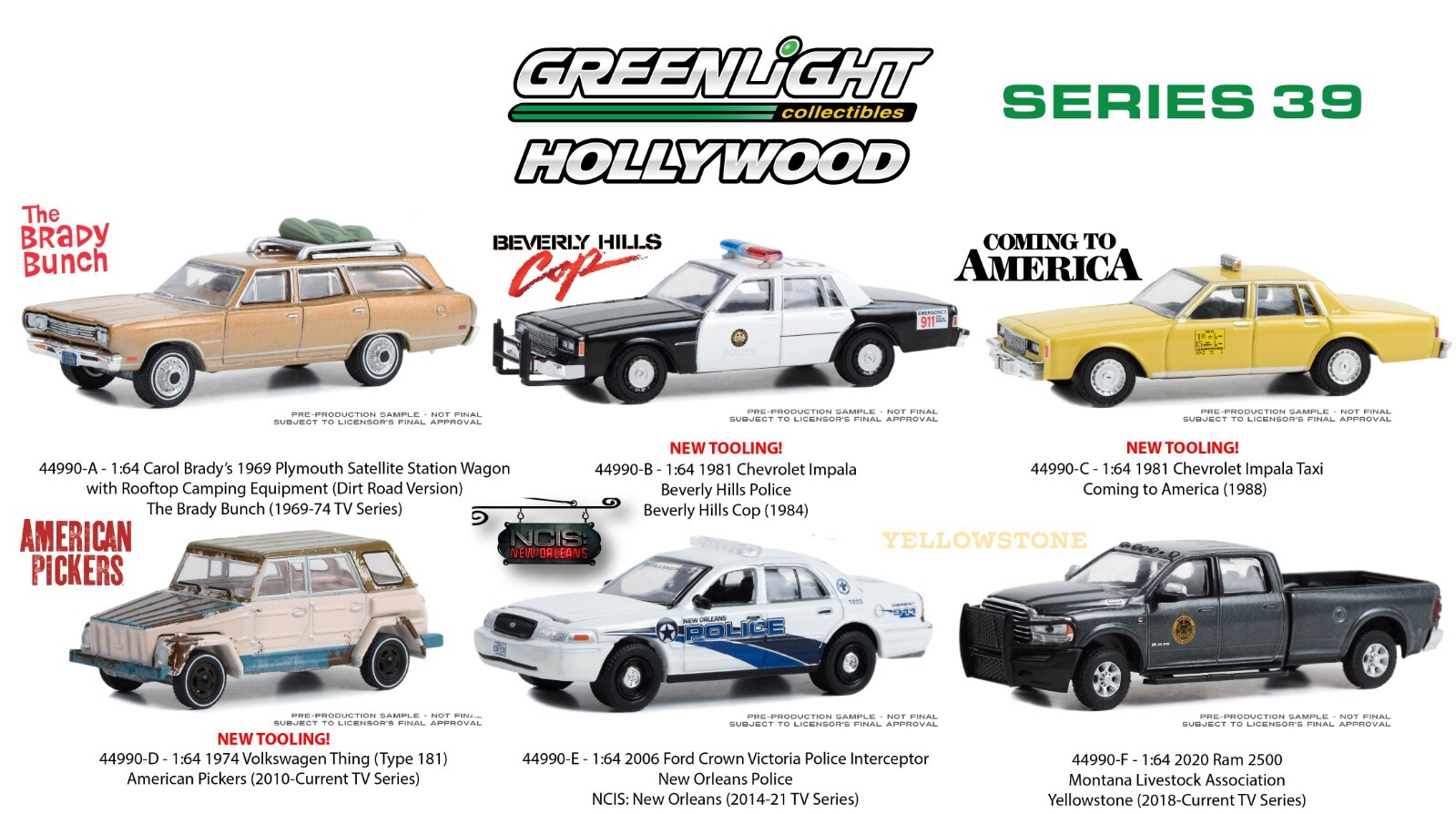 グリーンライト　ハリウッド　LOST Amazon.com: Greenlight 44980-A Hollywood Series 38 - Tommy