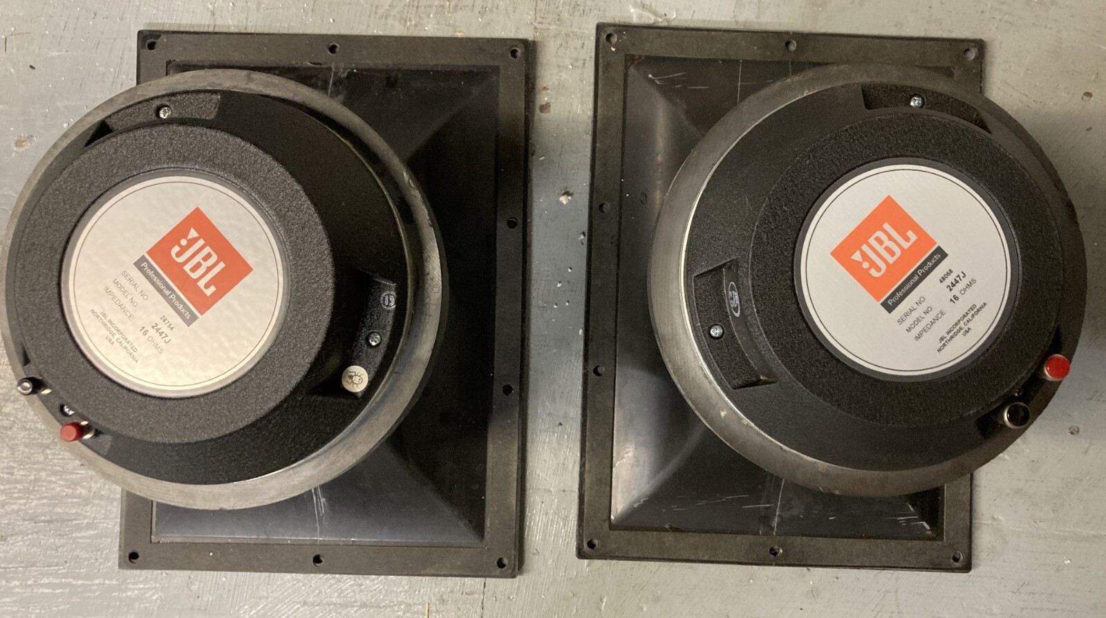 JBL 2446J 16ohm/2380A ぺア JBL 2446J 16ohm/2380A ぺア JBL 2446J High Frequency