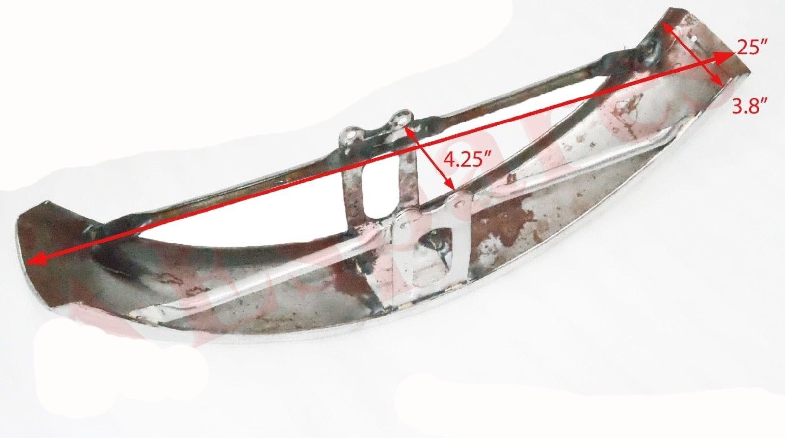 Yamaha Front Mudguard Fender Raw Bare Metal RD 350 RD350 Models 