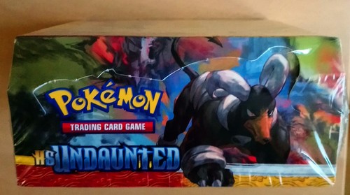 Pokemon - HS UNDAUNTED - Factory Sealed Booster Box