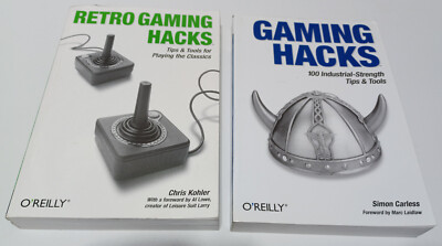 Retro Gaming Hacks by Chris Kohler & Gaming Hacks by Simon Carless TPBs $0 Ship!