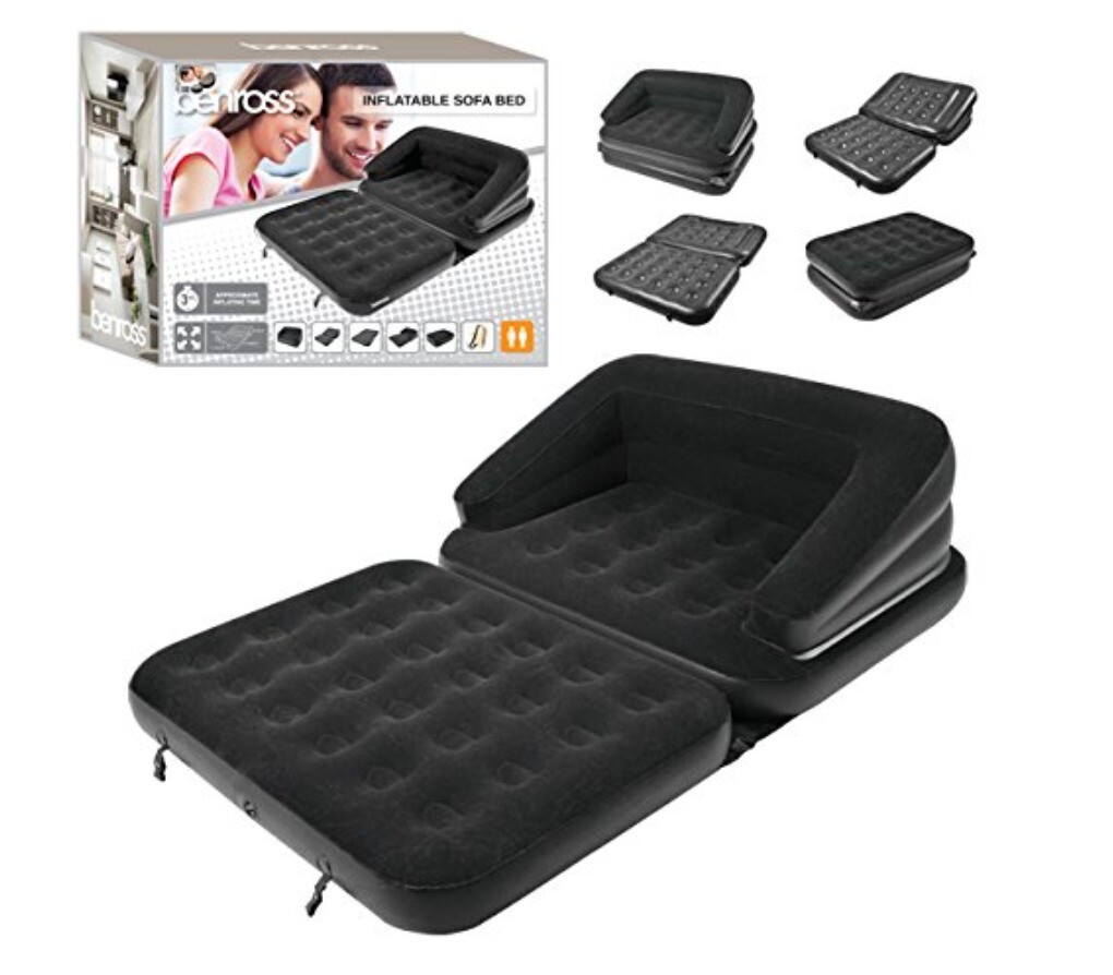 5 in 1 air sofa bed naaptol