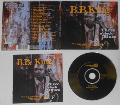 B.B. King - Three O'Clock Blues - U.S. cd, digipak