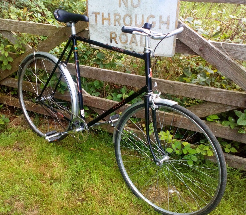 Raleigh Richmond vintage single speed town bike in Bodmin, Cornwall