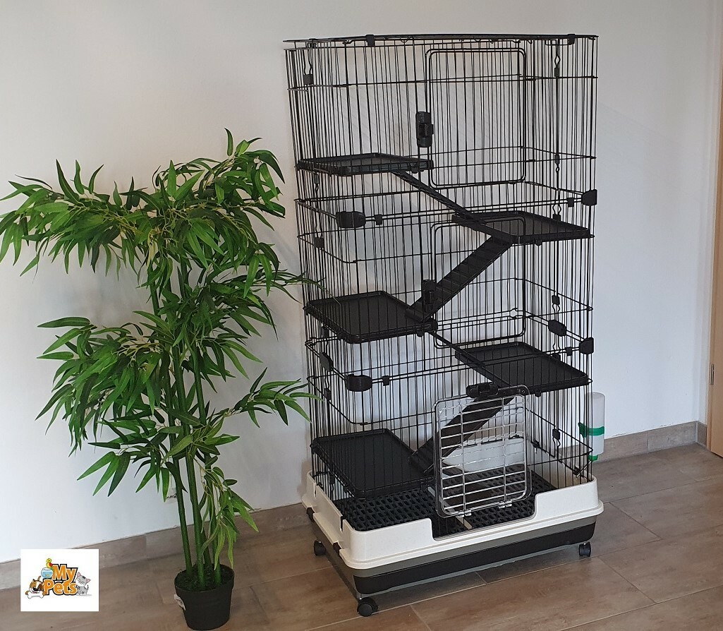 Nagervoliere BIG CAGE XXXL Nagerkäfig Käfig Hamsterkäfig Voliere Hamster Metall