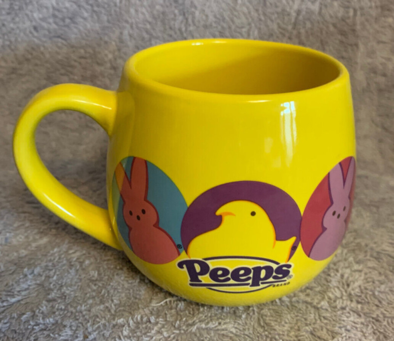Peeps Brand, Yellow Rabbit Chick Easter Mug 2021 Frankford Candy, Just Born Inc.