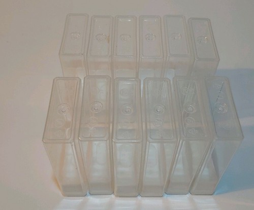 12 - 1oz Empty Clear Flip-Top Tic Tac Boxes Containers - Convenient - Essential