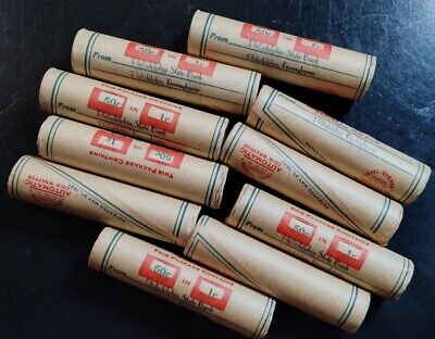 1 roll of wheat pennies, ''All From The 30s''. P. D. and S. Mint Marks 