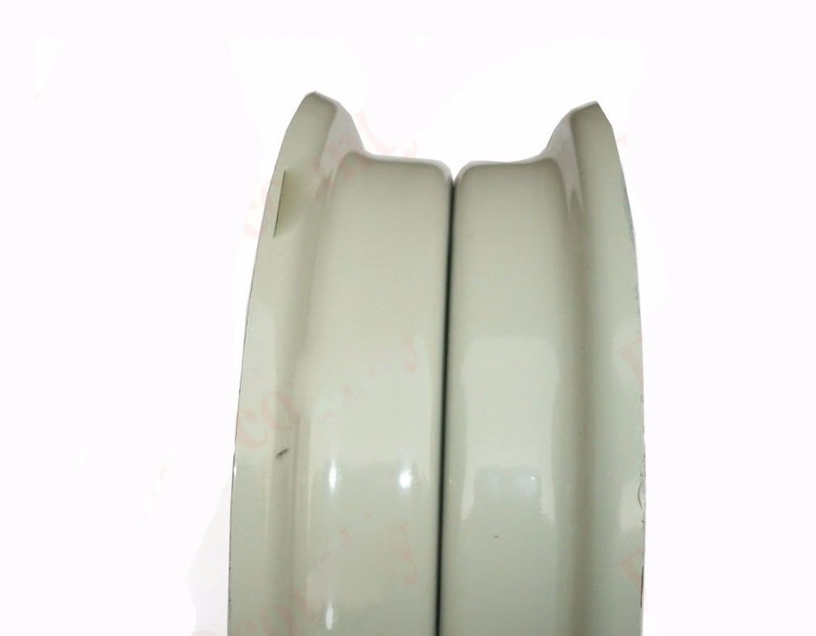 Vespa Primer Coated 8" X 2.15" Wheel Rim With 4 Bolting Holes  