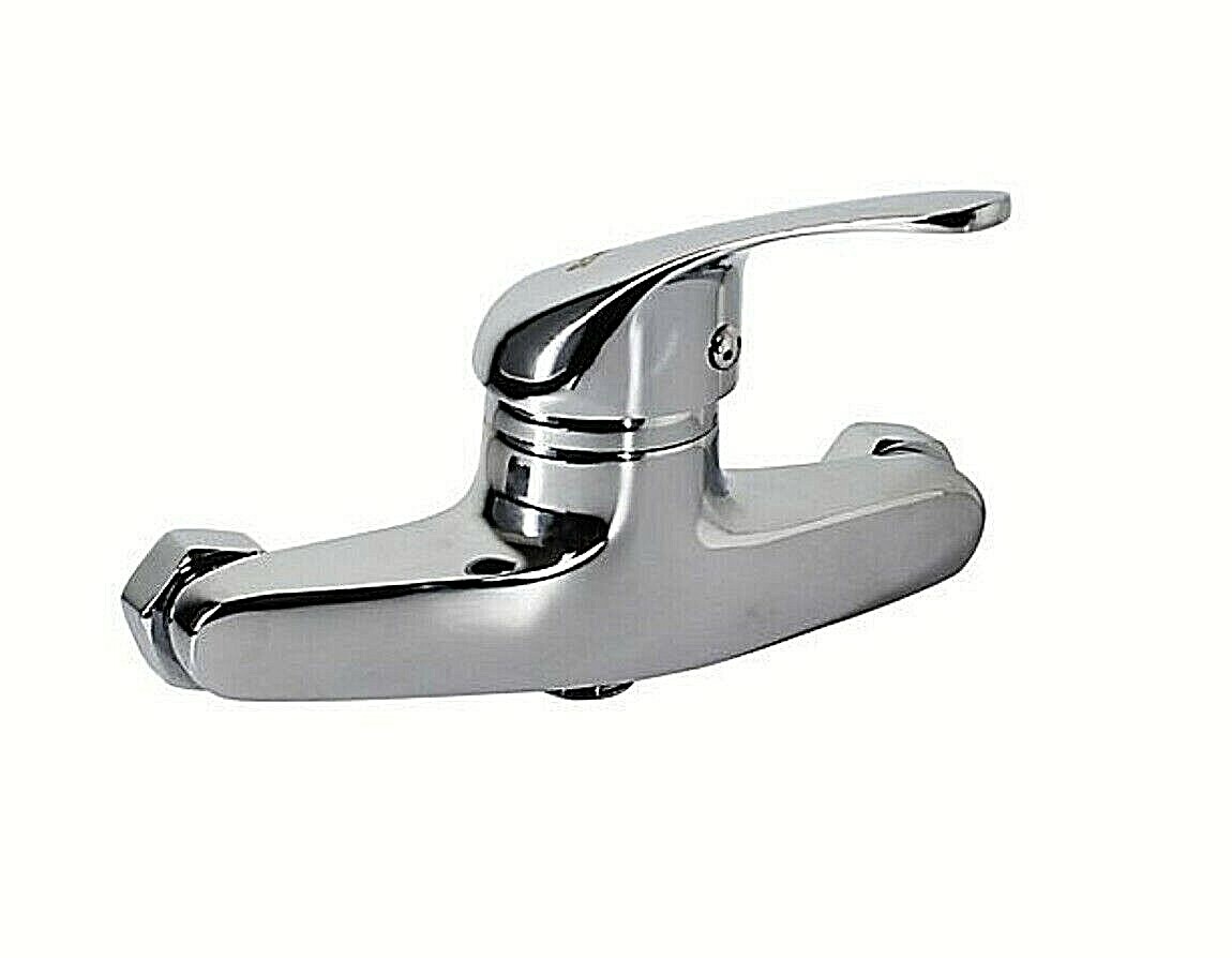 Rubinetto Miscelatore a Parete Esterno per Doccia Bagno Modello Bari 52930 eas