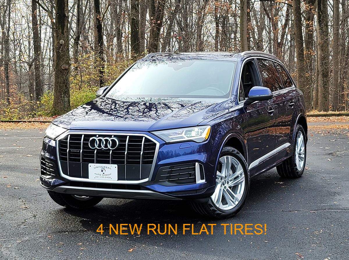 2020 Audi Q7, Navarra Blue Metallic with 48556 Miles available now!