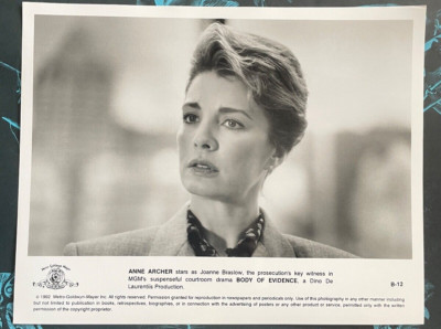 Body of Evidence (1992) Anne Archer as Joanne Braslow Vintage Movie Photo Film