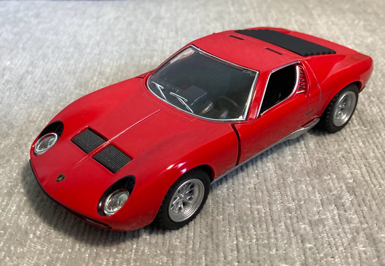 No389 ミニカー1/12 Lamborghini Miura Kyosho 1:12 Lamborghini Miura - YouTube
