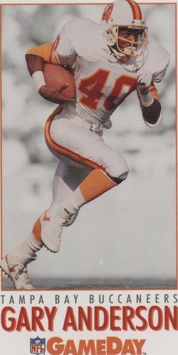 1992 GameDay Gary Anderson #51