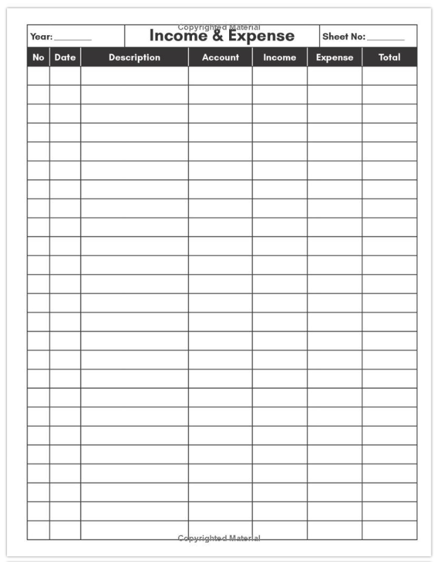 Large Checkbook Checking Account Ledger Transaction Register Balance Book