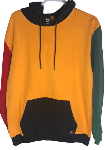 WXYZ Colorblock Pullover Hoodie Sweatshirt Men's Size XL | eBay
