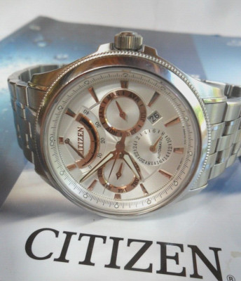 citizen signature collection moon phase flyback watch av3006 50h 266088302524