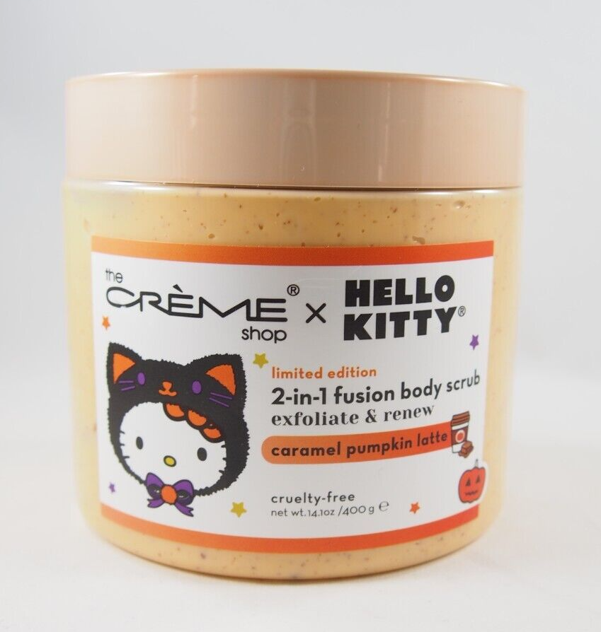 Crème Shop x Hello Kitty LTD Gold Caramel Pumpkin Latte 2-in Crème Shop x Hello Kitty LTD Gold Caramel Pumpkin Latte 2-in