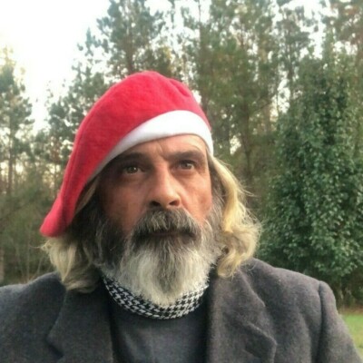 Clan Claus XXL Fleece Christmas Santa Tam Bonnet Scottish Beret Hat Tartan Cap