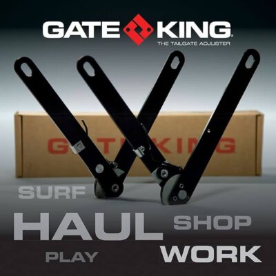 Gate King 611920 Multi Position Tailgate Adjuster  Lift 2019-2024 Jeep Gladiator