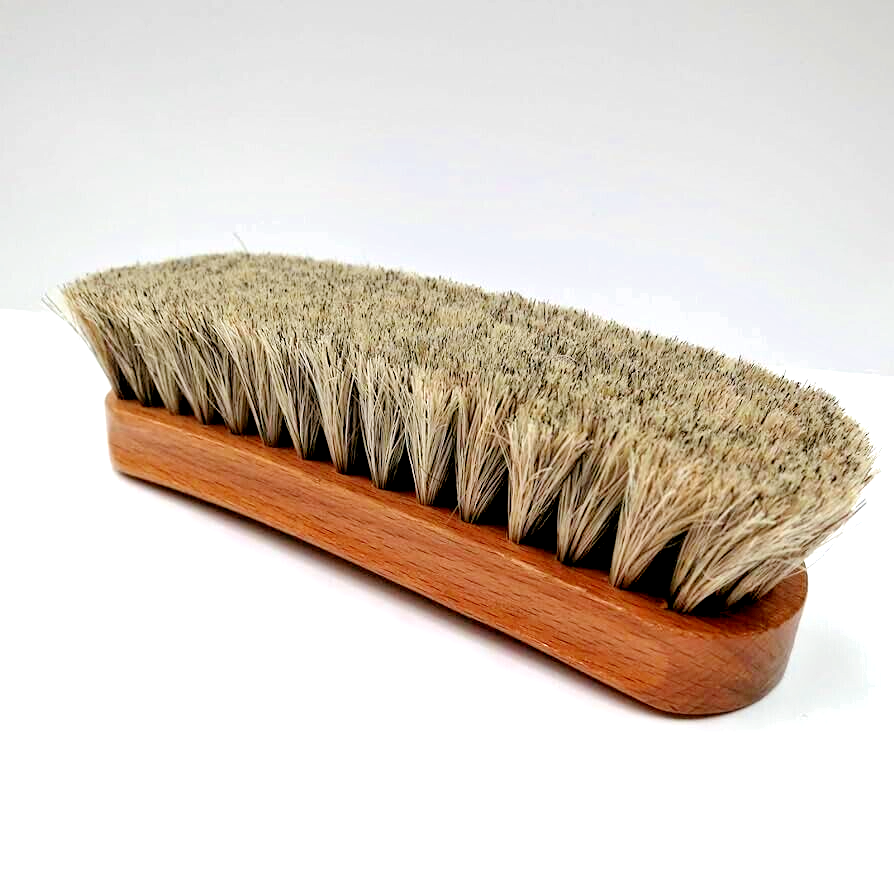 Four Season  Professional Shine  Boots & Shoes Brush Buffer Light Horse Hair 8"
