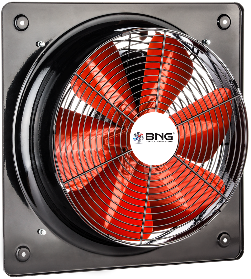 Axial Industrie Ventilator Gebläse Lüfter für Zuluft Abluft Wand Fenster 230 v
