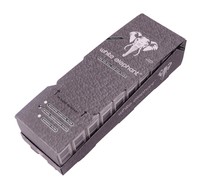 2 Boxen (20 Packungen) White Elephant Superflow Natur Meerschaumfilter, 9 mm