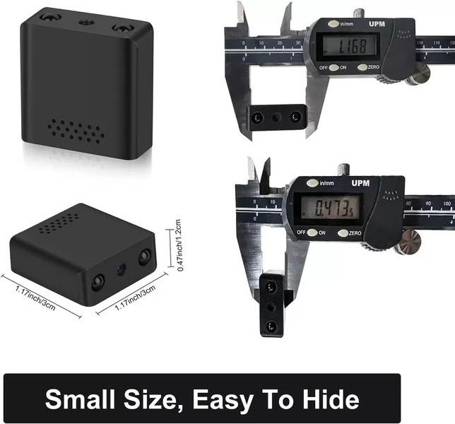 Small Hidden Mini Spy Camera Secret Tiny Cam For Home / Car With Motion Detector - Image 8