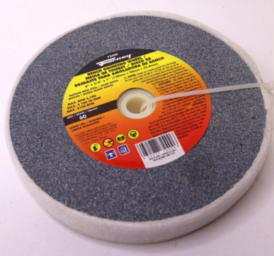 New Forney 72400 Bench Grinding Wheel Rock 60 Grit Medium 6 x 3 4 x 1 Arbor