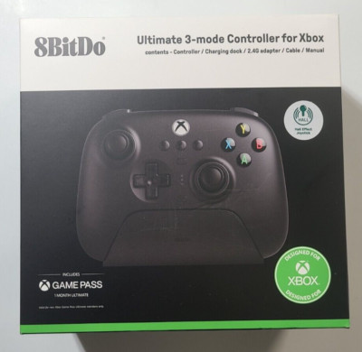 8BitDo (81HB) Ultimate 3-mode Controller for Xbox, Black