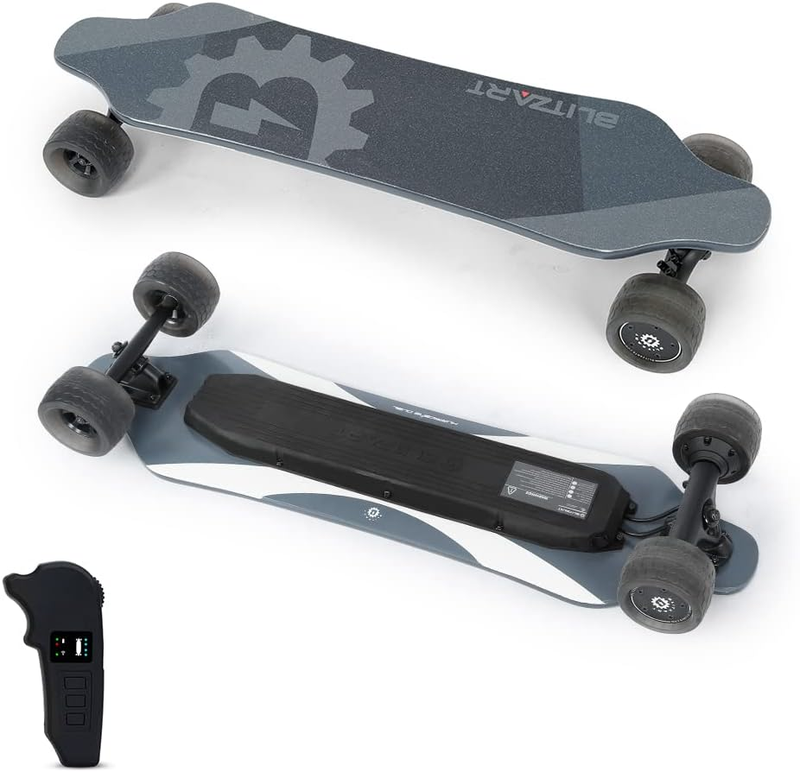 BLITZART Tornado 38" Electric Longboard E-Skateboard Motoriz