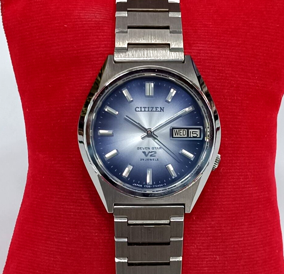 Citizen Seven Star V2 Automatic 7700 Ref 4-770838 Y Men's Citizen Seven Star V2 Automatic 7700 Ref 4-770838 Y Men's