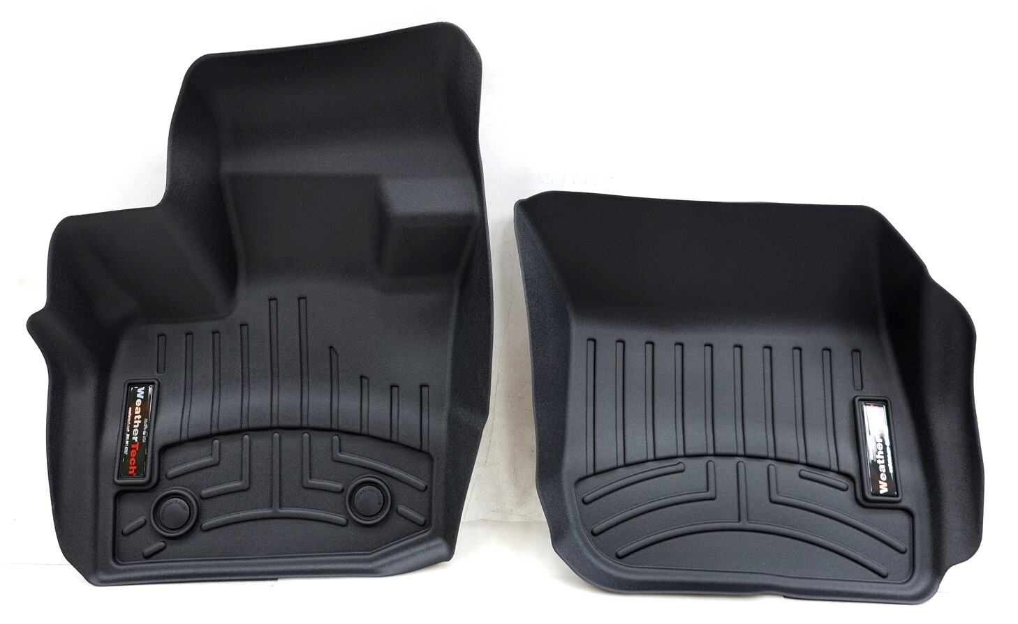Apple - GM&K NEW WeatherTech Front Floor Liner Set Black 449611 Fusion
