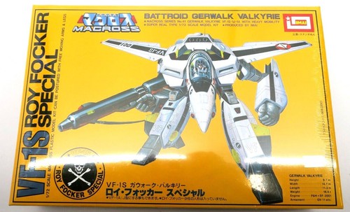 Imai Macross 1/72 Gerwalk Valkyrie VF-1S Roy Focker Special