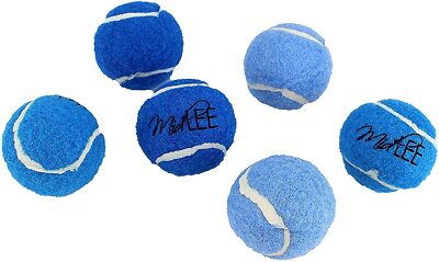 Midlee Mini 1.5'' Dog Squeaky Tennis Balls- Set of 6