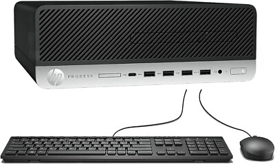 HP EliteDesk 600 G5 SFF i7 9th Desktop SFF UP 64GB RAM 2TB SSD WIN10 Pro WIFI