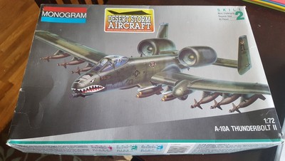 Monogram A10A Thunderbolt II Model Airplane 172 Scale