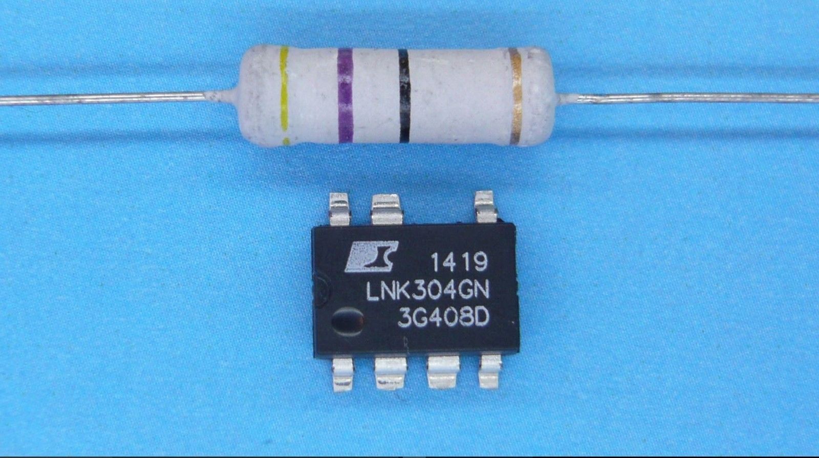 Whirlpool Bauknecht IC LNK305GN +1 Widerstand 100 Ohm 3Watt Reparaturset AEG Whirlpool Bauknecht IC LNK305GN +1 Widerstand 100 Ohm 3Watt Reparaturset AEG