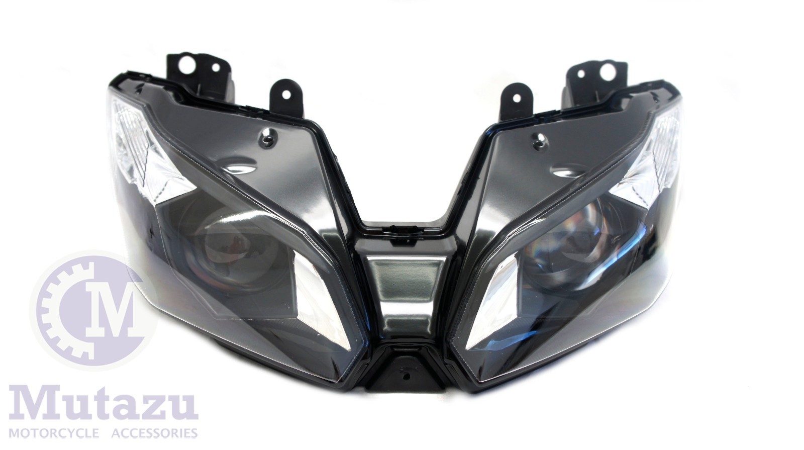 tt20様 Mutazu Premium Headlight Assembly for Kawasaki Ninja ZX6R