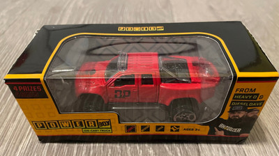 Brodozer Powerbox Die Cast Truck 1:64 Heavy D Diesel Dave, New in Box, Unopened