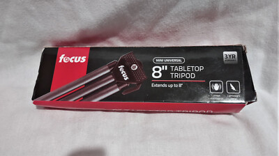 Focus Mini Universal 8'' Table Top Tripod For Digital Camera--New Open Box