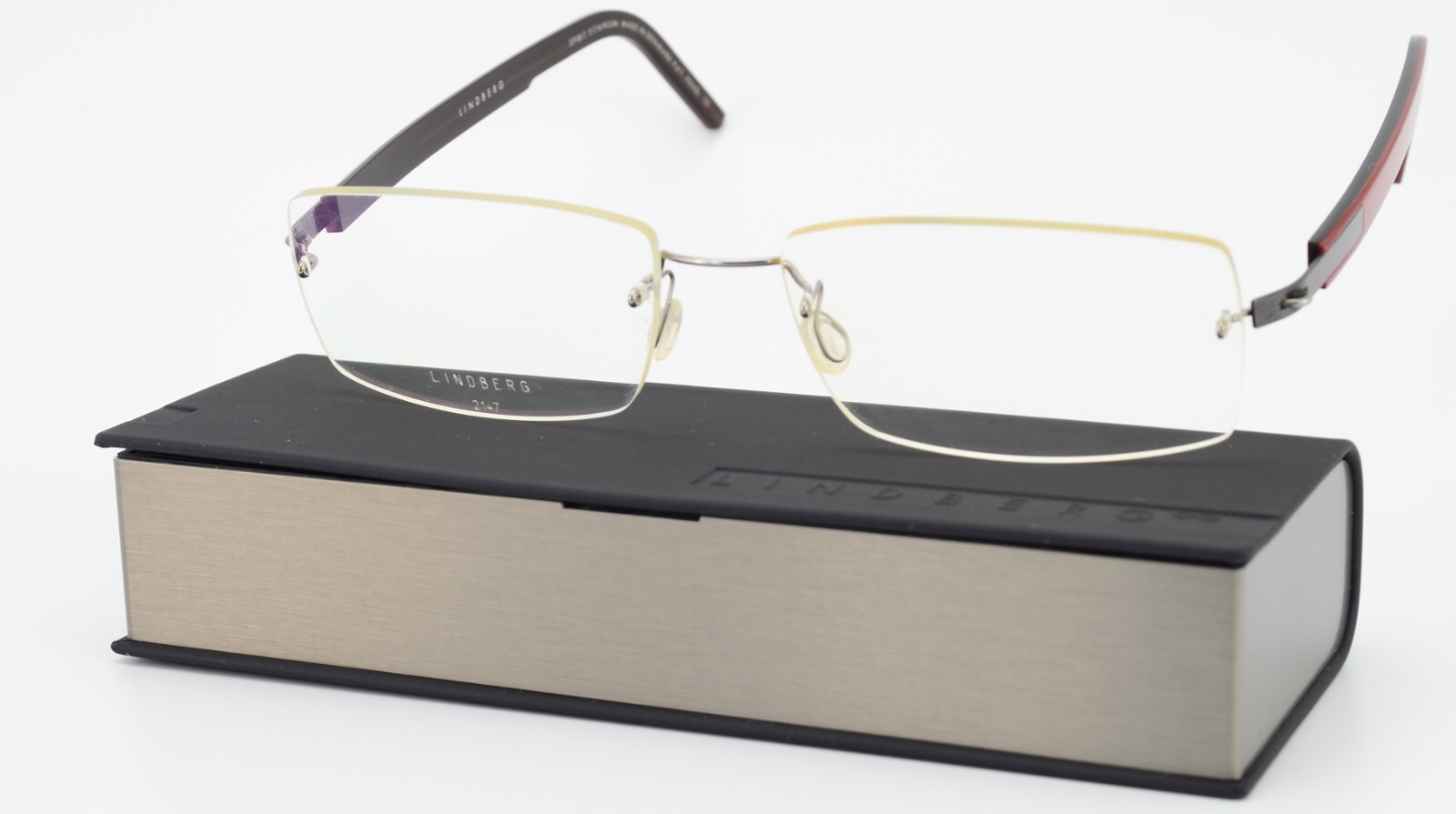Lindberg Glasses Frame Spirit Titanium Rimless Mod. 2277 54