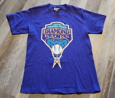 Vintage Vtg Arizona Diamondbacks 1998 Inaugural Season Medium T shirt Lee Sport