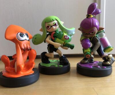 Nintendo Amiibo *Alt Color* Splatoon Inkling Green Girl